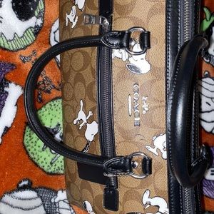 Coach peanuts Rowan satchel